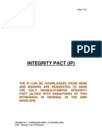 Integrity Pact (Ip) : Page 1 of 7