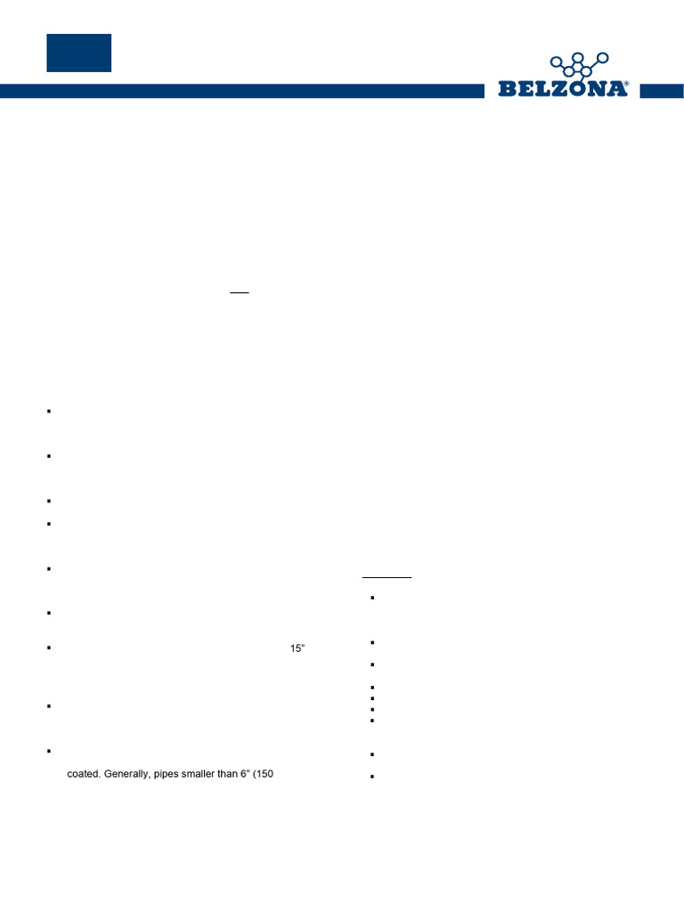 Belzona Coatings Spray Application Guide | PDF | Pump | Pipe (Fluid ...