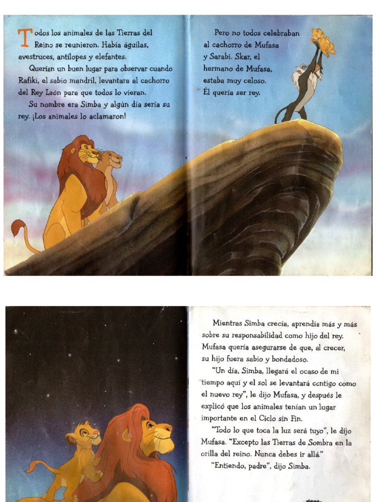 Cuento Del Rey Leon | PDF