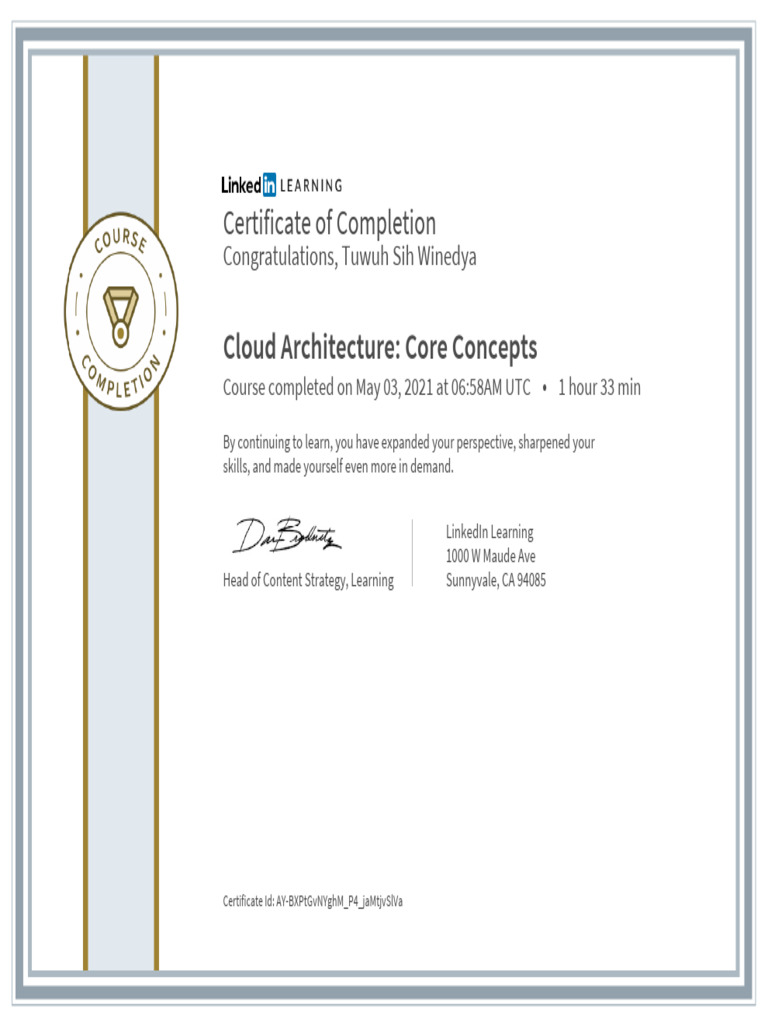 CoC Cloud Architecture Core Concepts | PDF