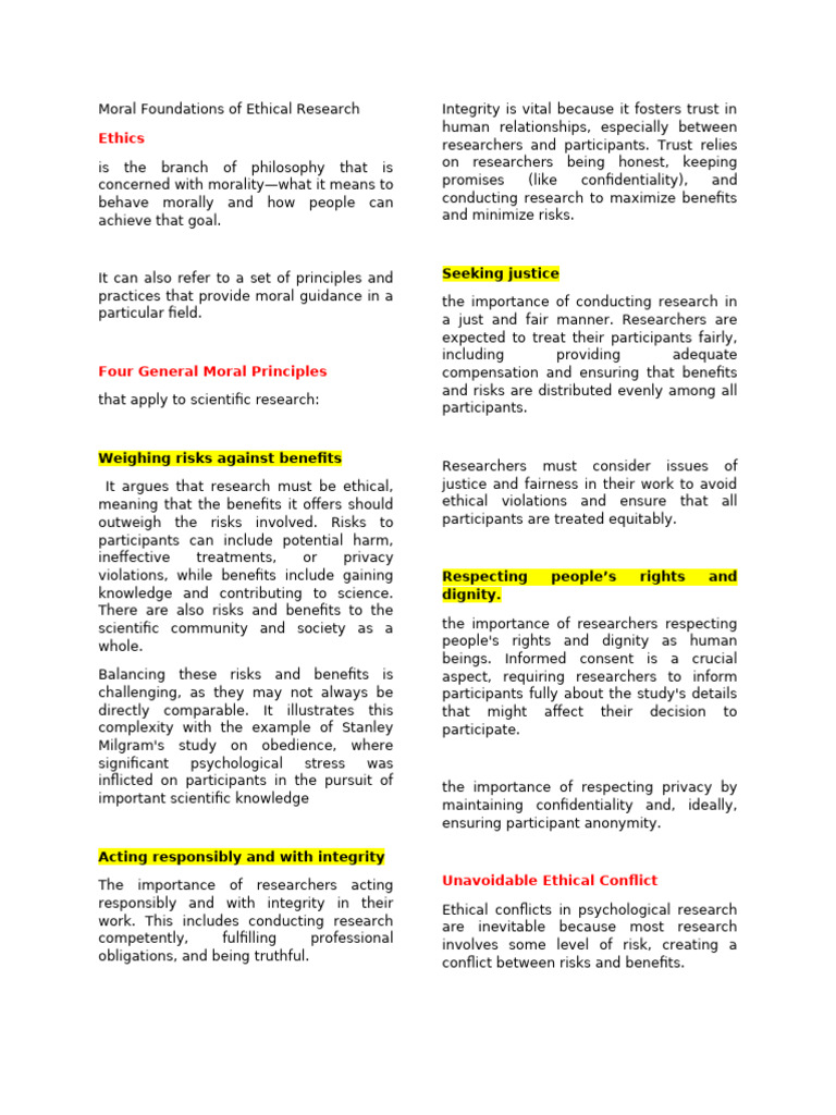 BPS Code of Human Research Ethics | PDF | Informed Consent ...