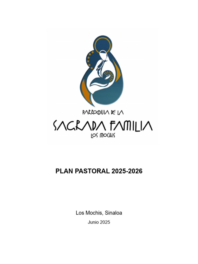 Plan Pastoral Parroquial 2025-2026 | PDF | eucaristía | Oración
