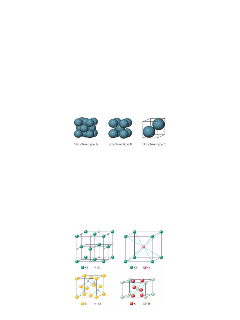 2024 Tutorial on Solid Structures and Semiconductors | PDF | Crystal ...