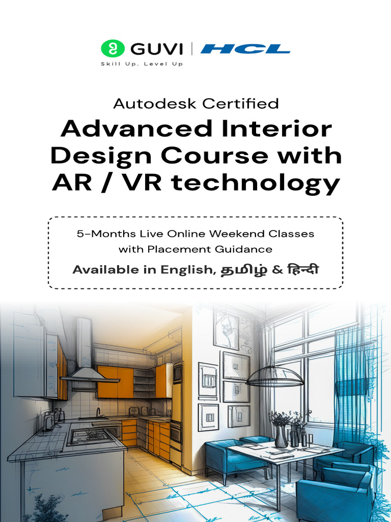 Advanced Interior Design Course with AR/VR | PDF | Augmented Reality ...