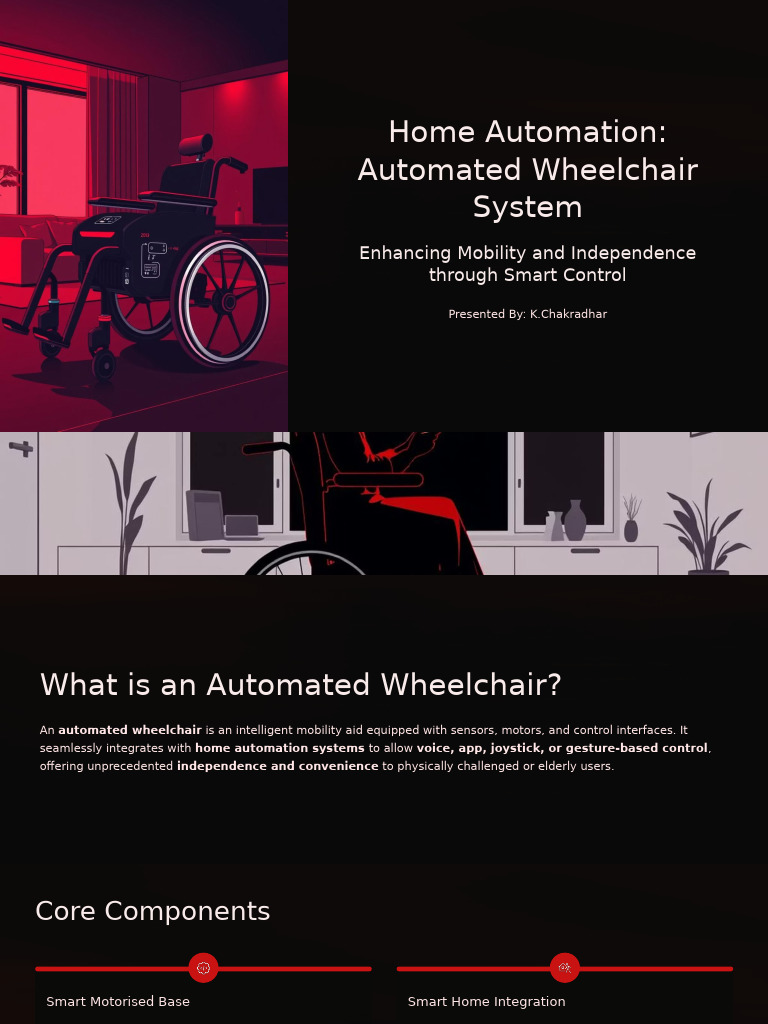 Smart Automated Wheelchair System | PDF | Automation | Internet Of Things
