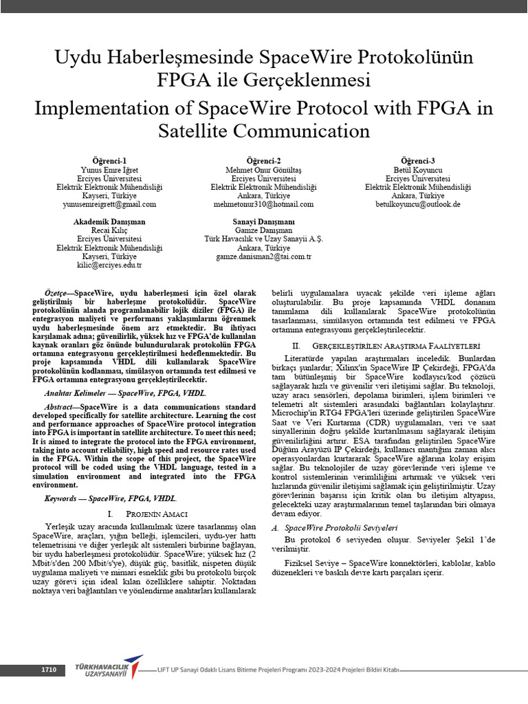 Space Wire | PDF