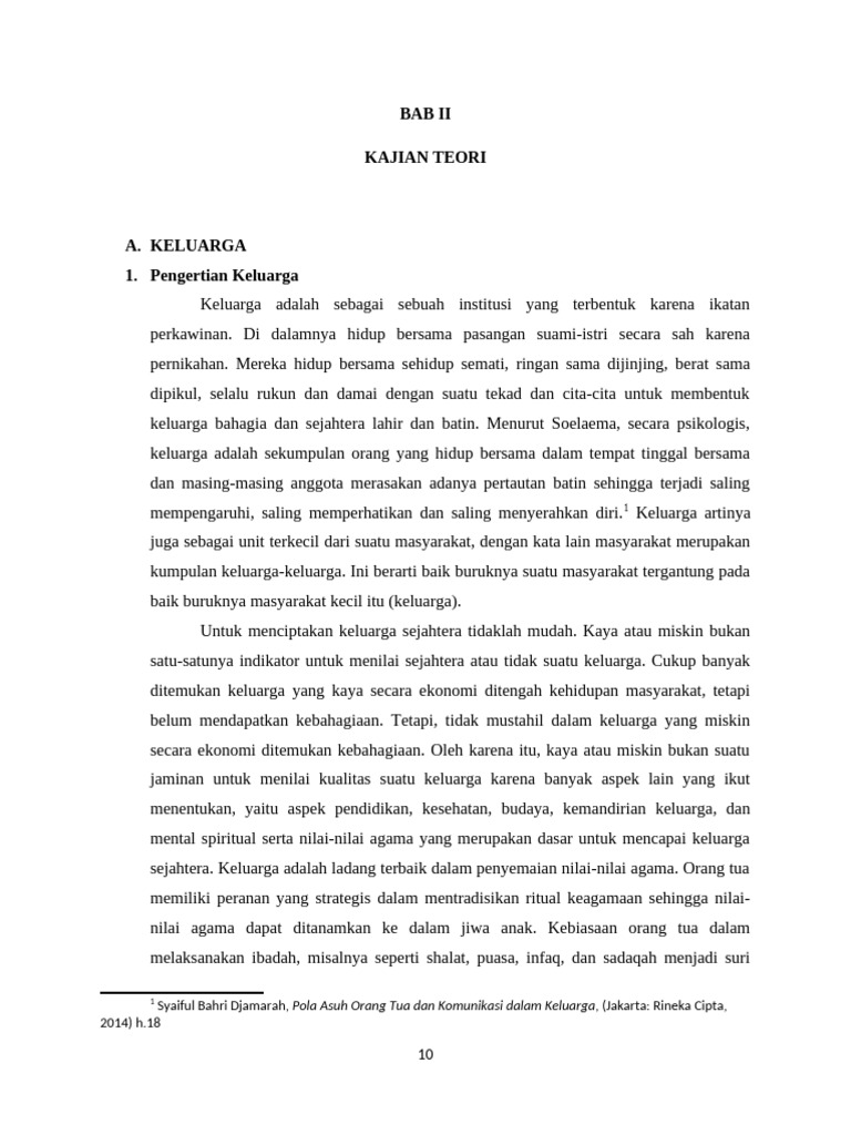 Peran Keluarga dalam Pendidikan Anak | PDF
