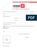 PDF Forms 2011 Medical Certificate Format