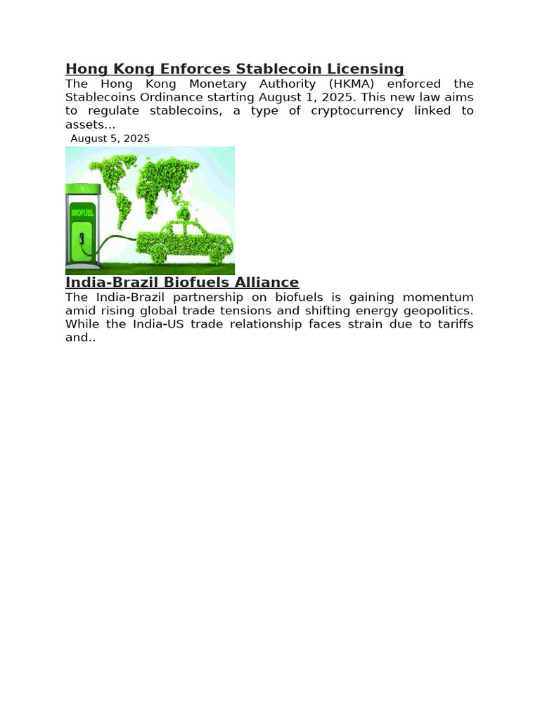 Hong Kong Enforces Stablecoin Licensing | PDF