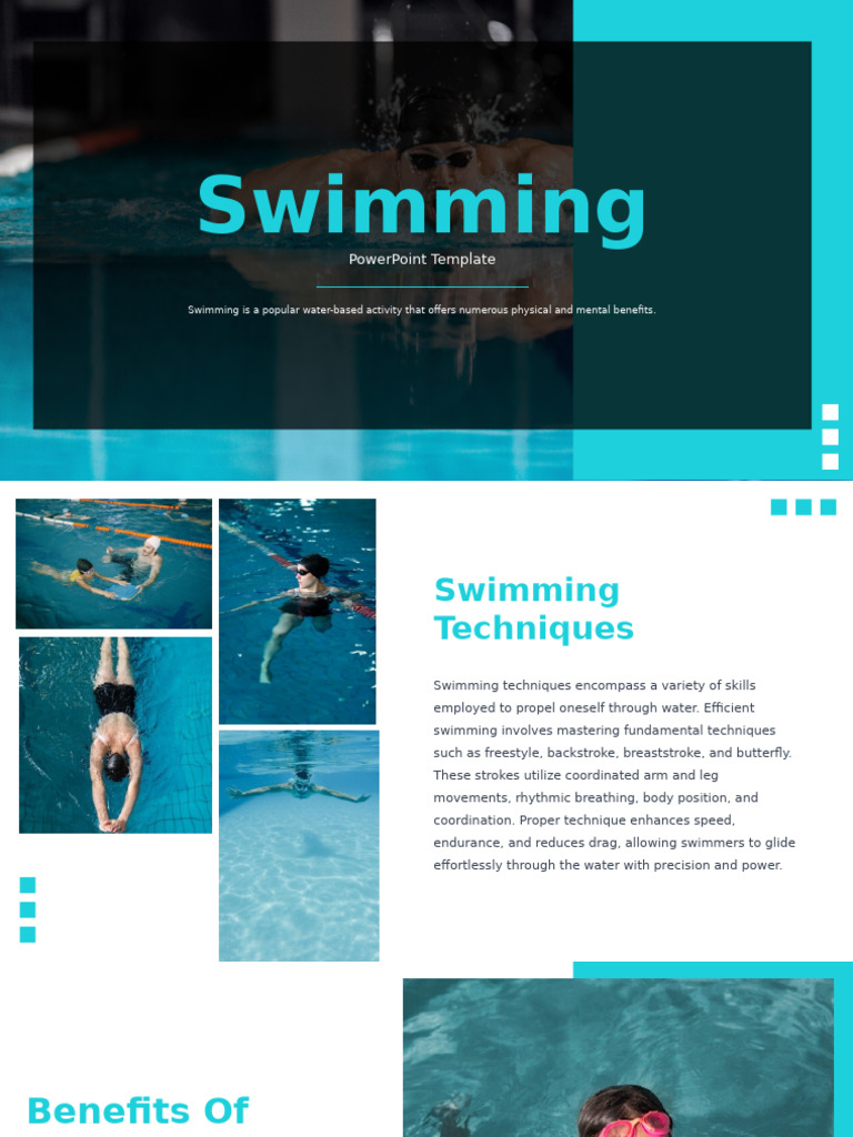 Slide - Egg 83785 Swimming PowerPoint Template | PDF | Swimming ...