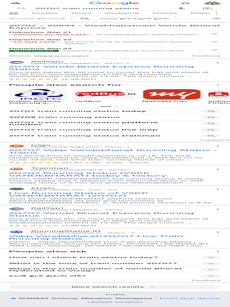 Train Running Status Google Search PDF Transport High Speed Rail