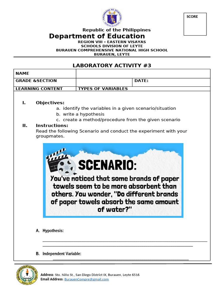 Lab Activity 3 | PDF | Experiment