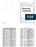 Shortcut AutoCad Versi Adib