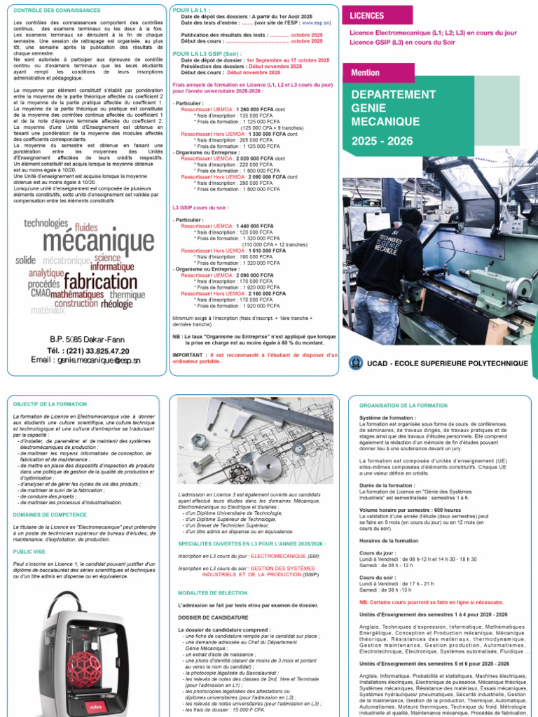 Plaquette Licence 2026 Comp | PDF