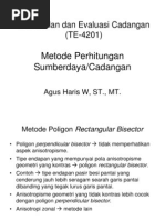 Download metode perhitungan cadangan by Oskar Rizky Rizuta SN89761175 doc pdf