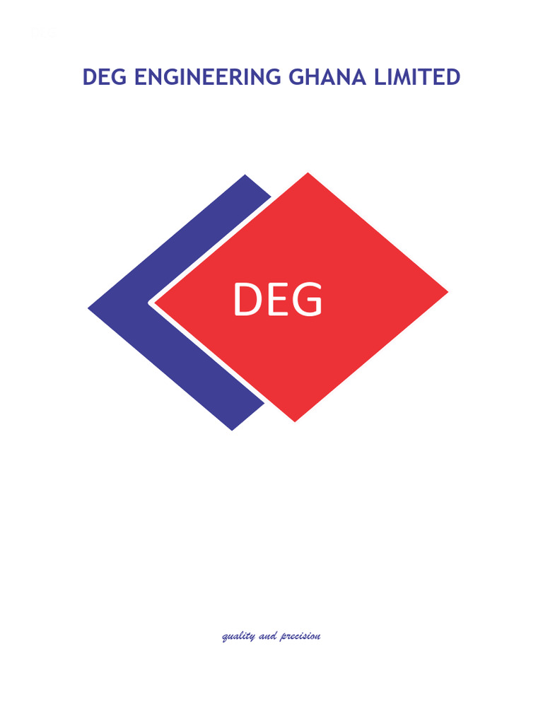 DEG Engineering Ghana Limited Overview | PDF | Crane (Machine)