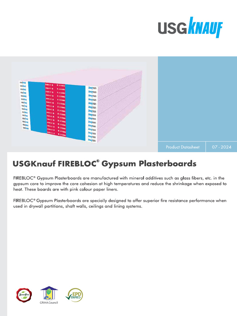 USGKnauf FireBloc | PDF
