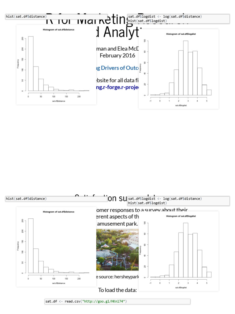 R For Marketing Research and Analytics | PDF