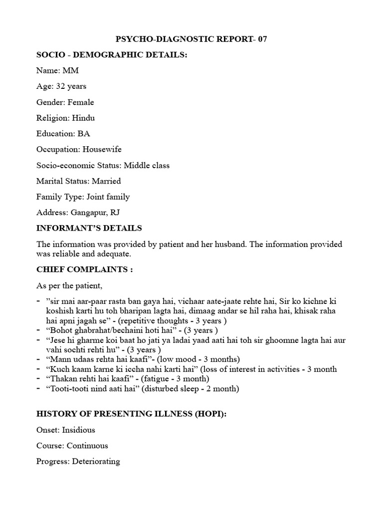Anxiety and Emotional Distress Report | PDF | Fear | Anxiety