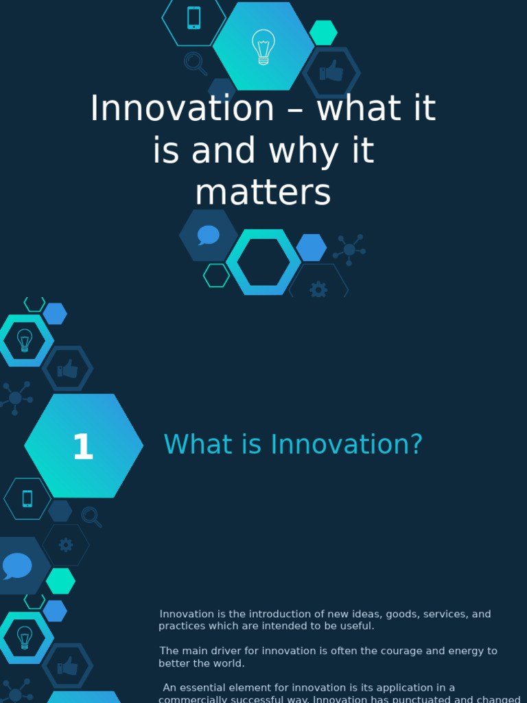 Understanding Innovation and Its Importance | PDF | Innovation ...