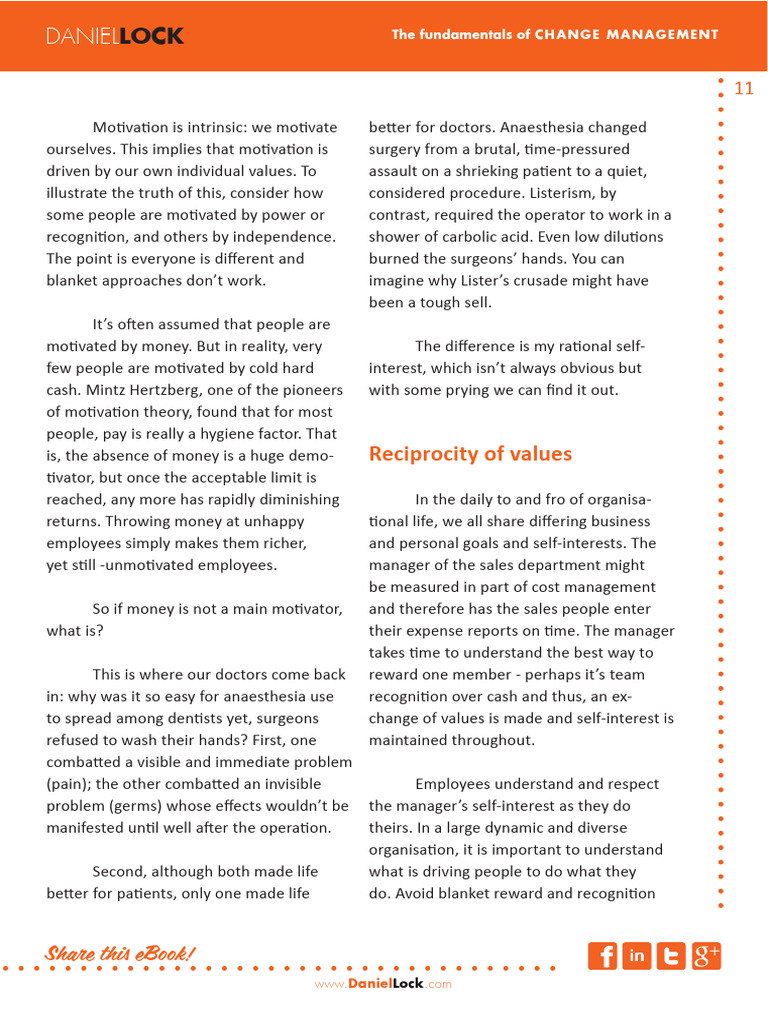 Change Management Fundamentals Guide | PDF