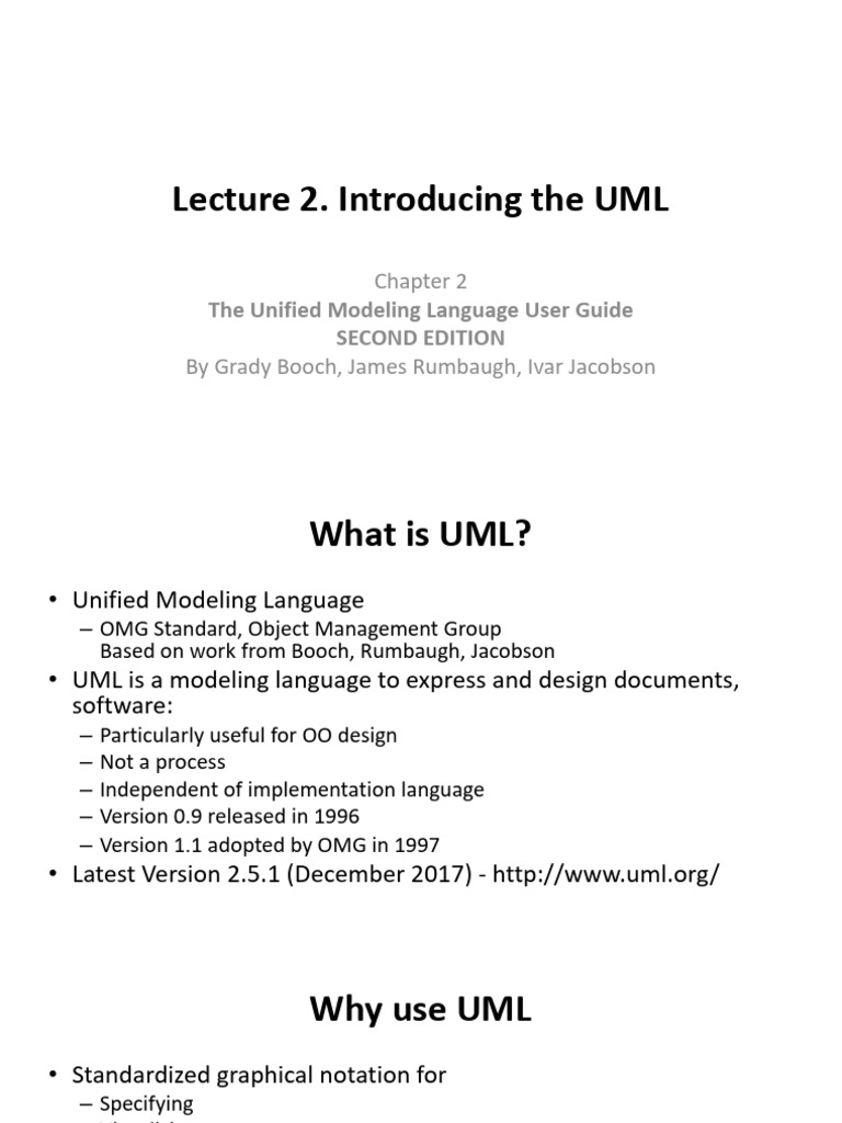 Introduction to Unified Modeling Language | PDF | Unified Modeling ...