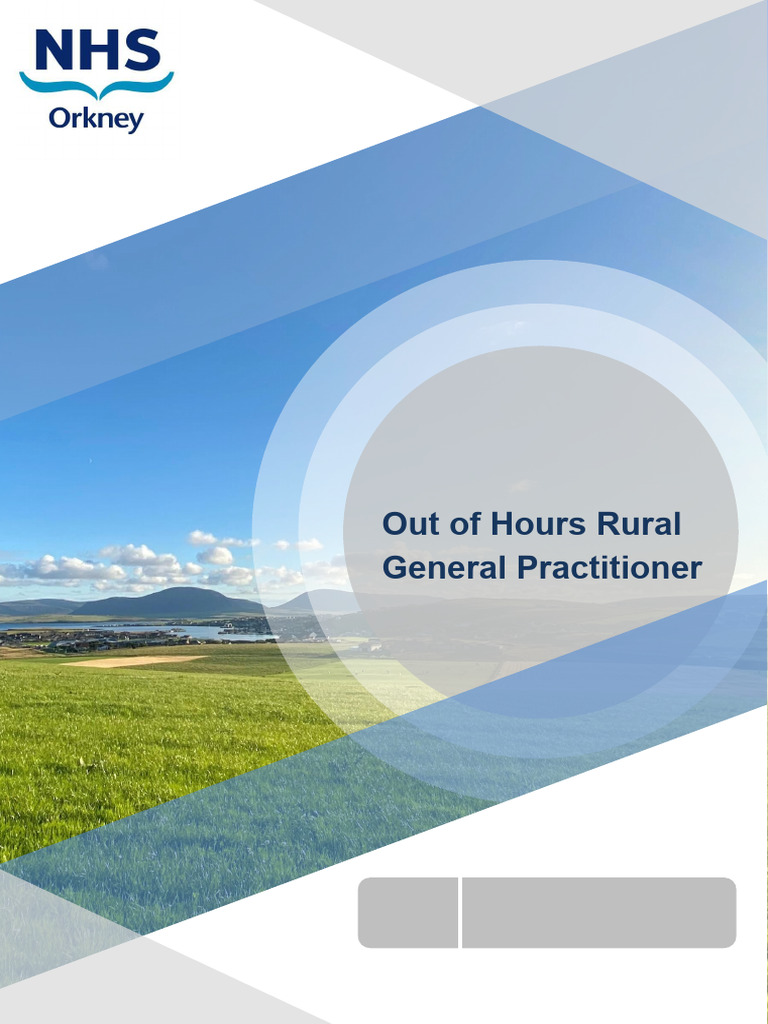 NHSORK - Out of Hours Rural GP - Recruitment Pack | PDF | General ...