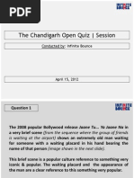 Download The Chandigarh Open Quiz  Session April 152012 by Infinite Bounce SN89768288 doc pdf