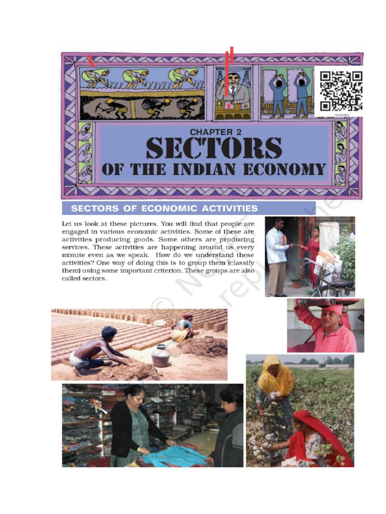 Sectors of Indian Economy | PDF | Underemployment | Employment