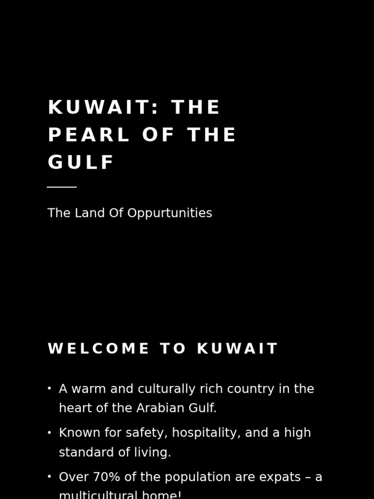 Discover Opportunities in Kuwait | PDF