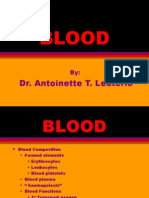 Blood: Dr. Antoinette T. Leuterio