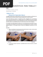 Test Ortopédicos para Tobillo y Pie | PDF | Tobillo | Pie
