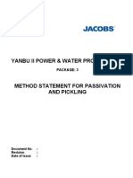 1.method Statement For Passivation and Pickling