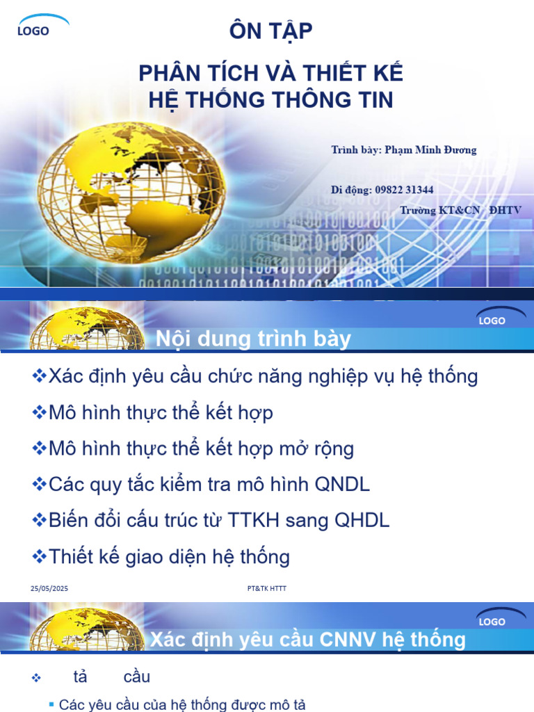 Phan Tich Va Thiet Ke He Thong Thong Tin | PDF