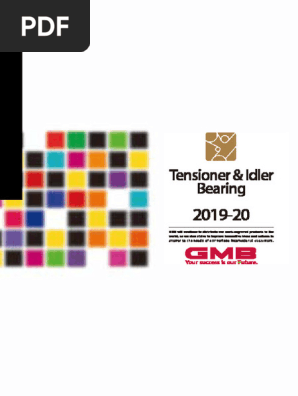 Catalogo Tensores GMB - Tib@2019 | PDF | Belt (Mechanical) | Axle