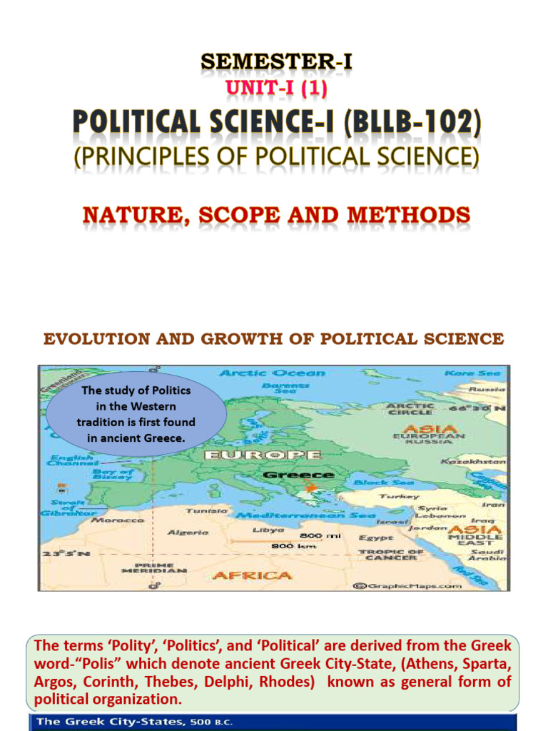 Principles of Political Science Overview | PDF | Methodology | Science