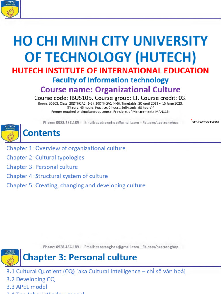 Understanding Organizational Culture | PDF | Psychology | Cognition