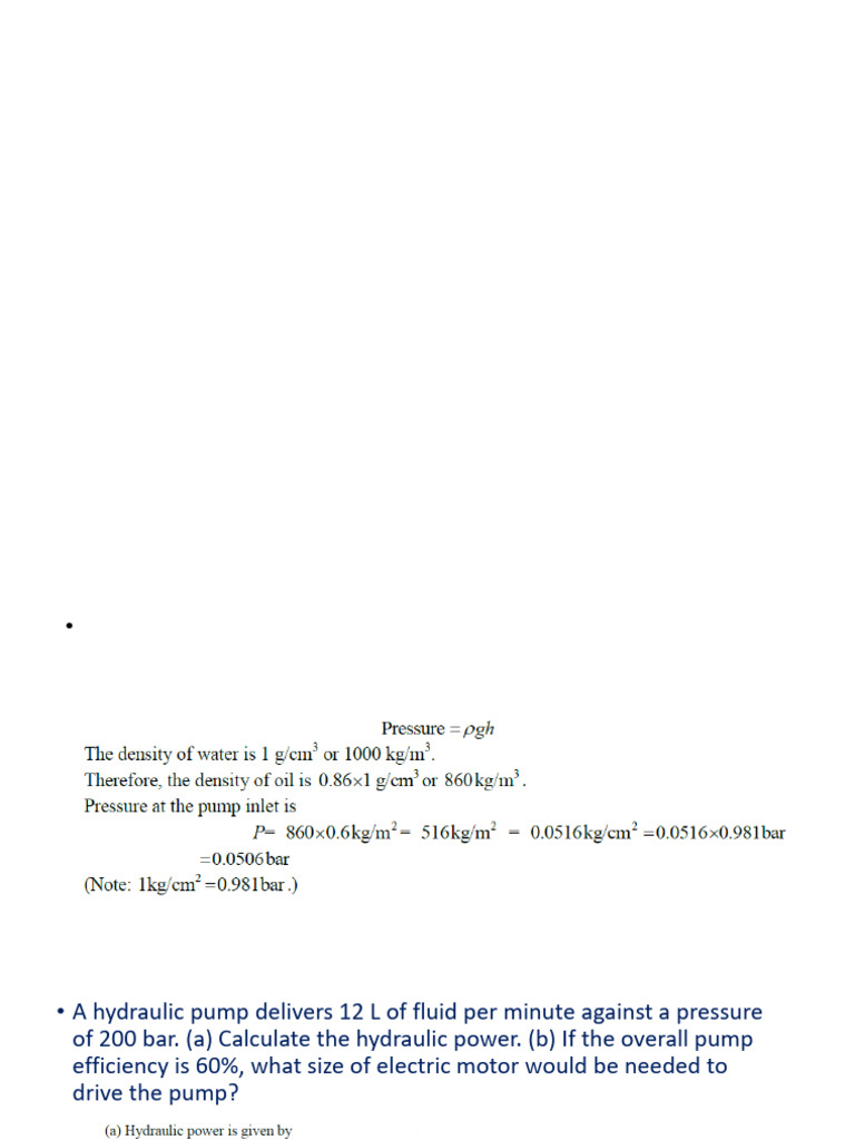 Pump Problems | PDF | Pump | Mechanical Engineering
