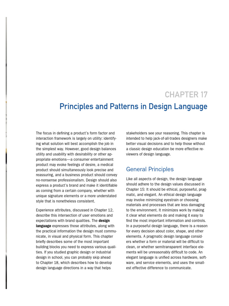 Design Language Principles Explained | PDF | Color | Typefaces