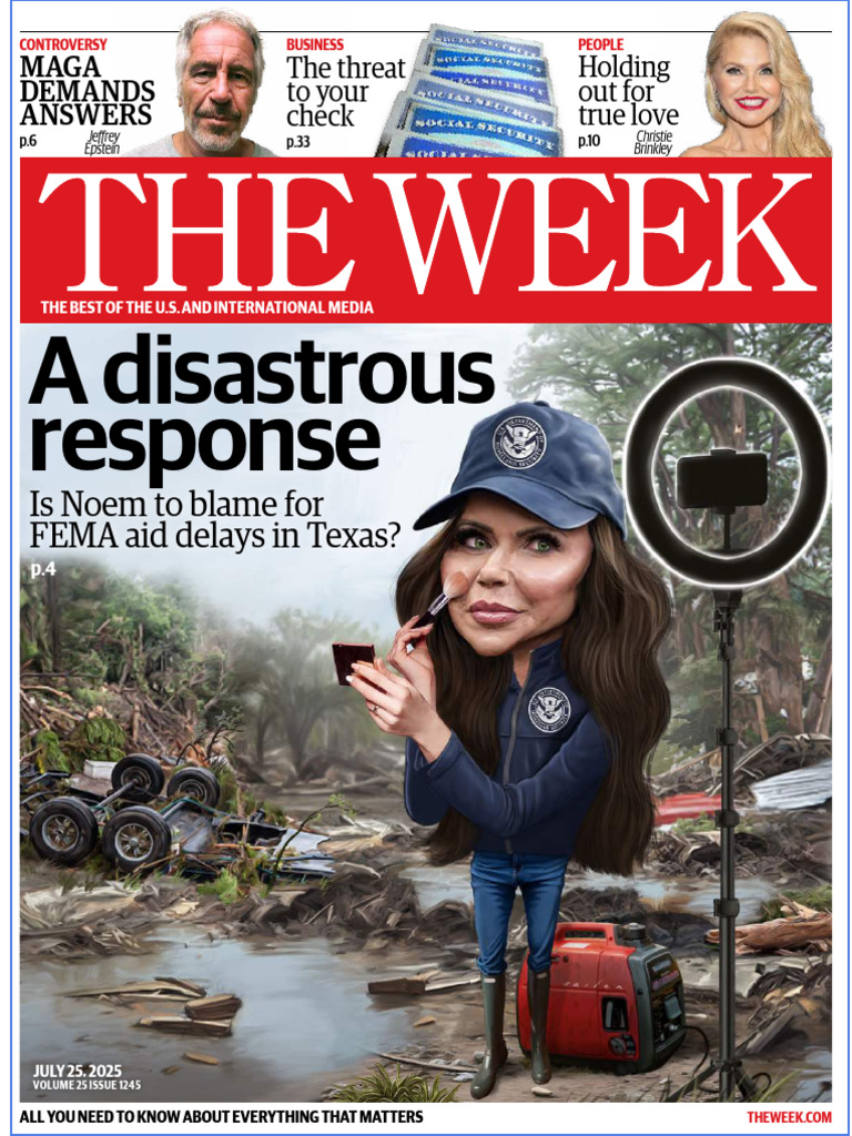 The Week USA - Vol. 25, Issue 1245, 25 July 2025 | PDF | Vladimir Putin ...