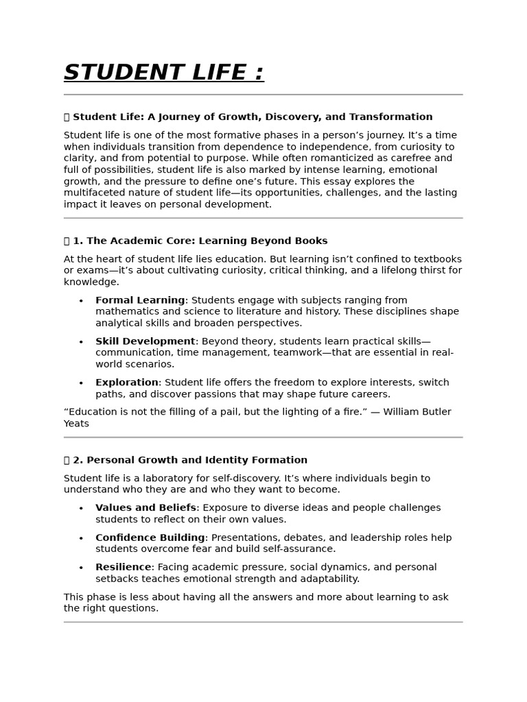 Understanding Student Life Dynamics | PDF | Learning | Mental Health