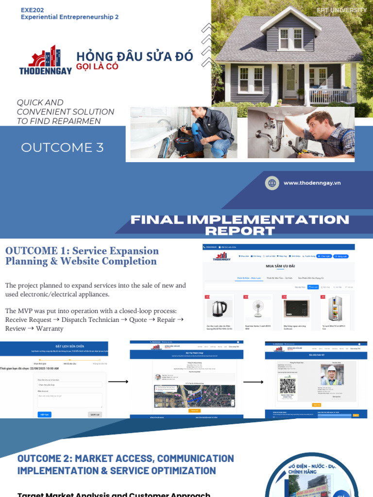 Repair Service Expansion Strategy Report | PDF | Business Economics ...
