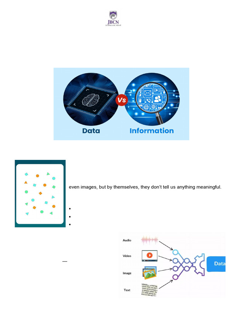 Data Processing and Representation Explained | PDF | Central Processing ...