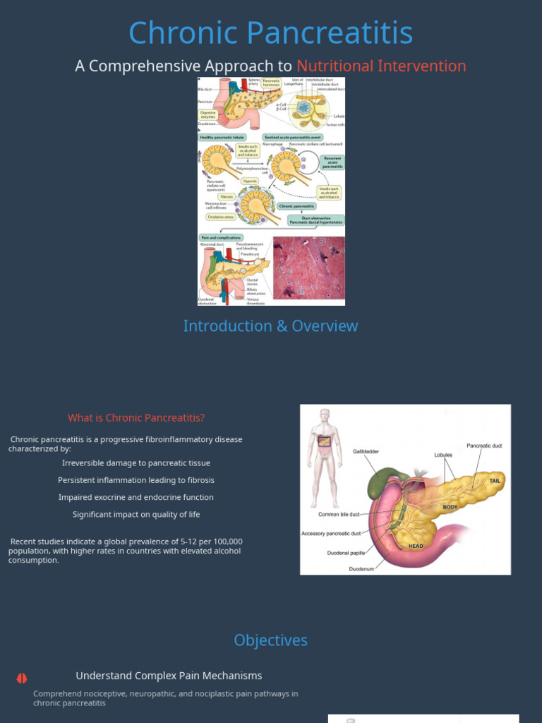 Nutritional Guidelines for Chronic Pancreatitis | PDF | Pain | Dieting