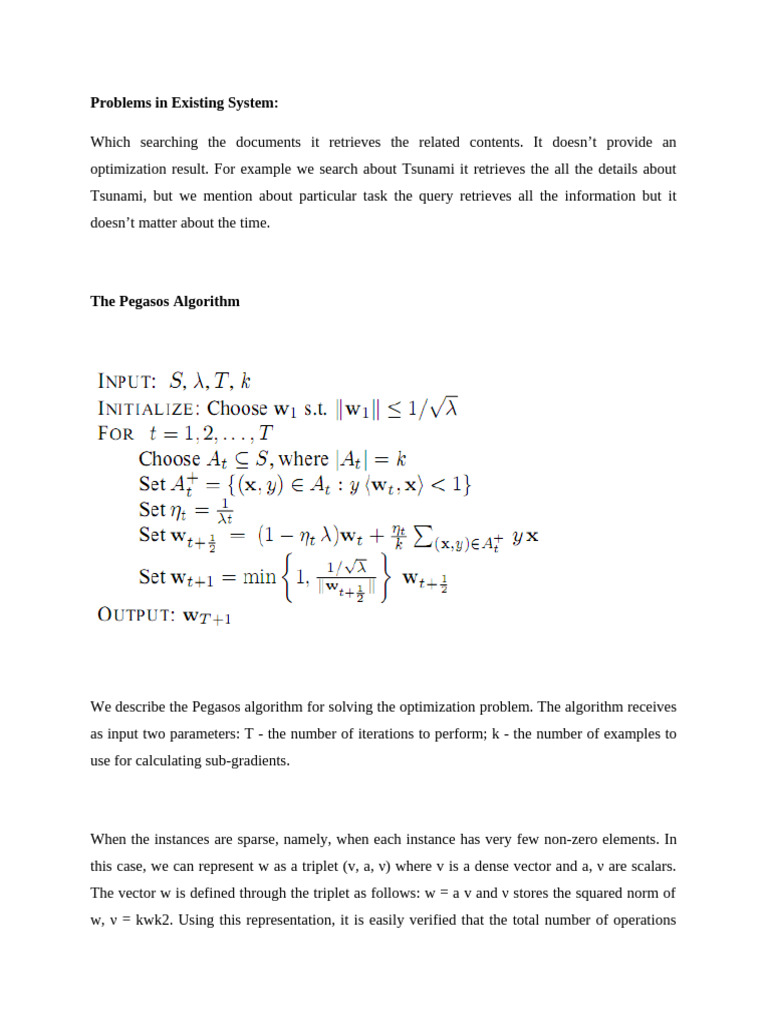 Algorithm Description For Time Sensitive Queries | PDF | Mathematical ...