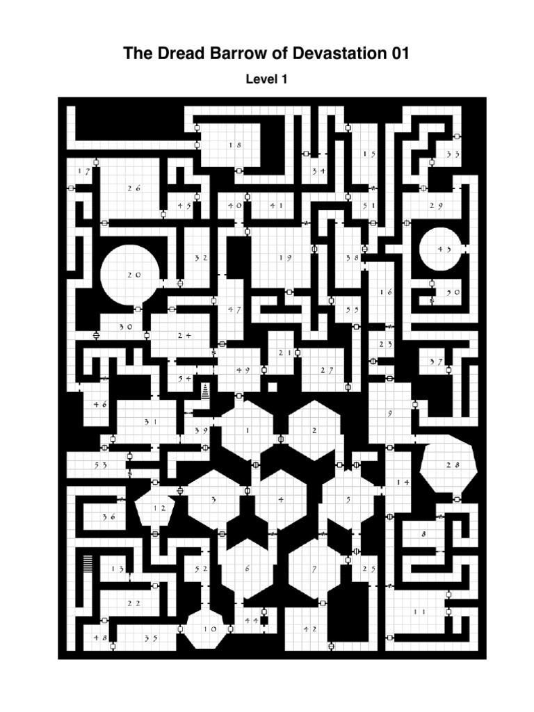 The Dread Barrow of Devastation 01 | PDF
