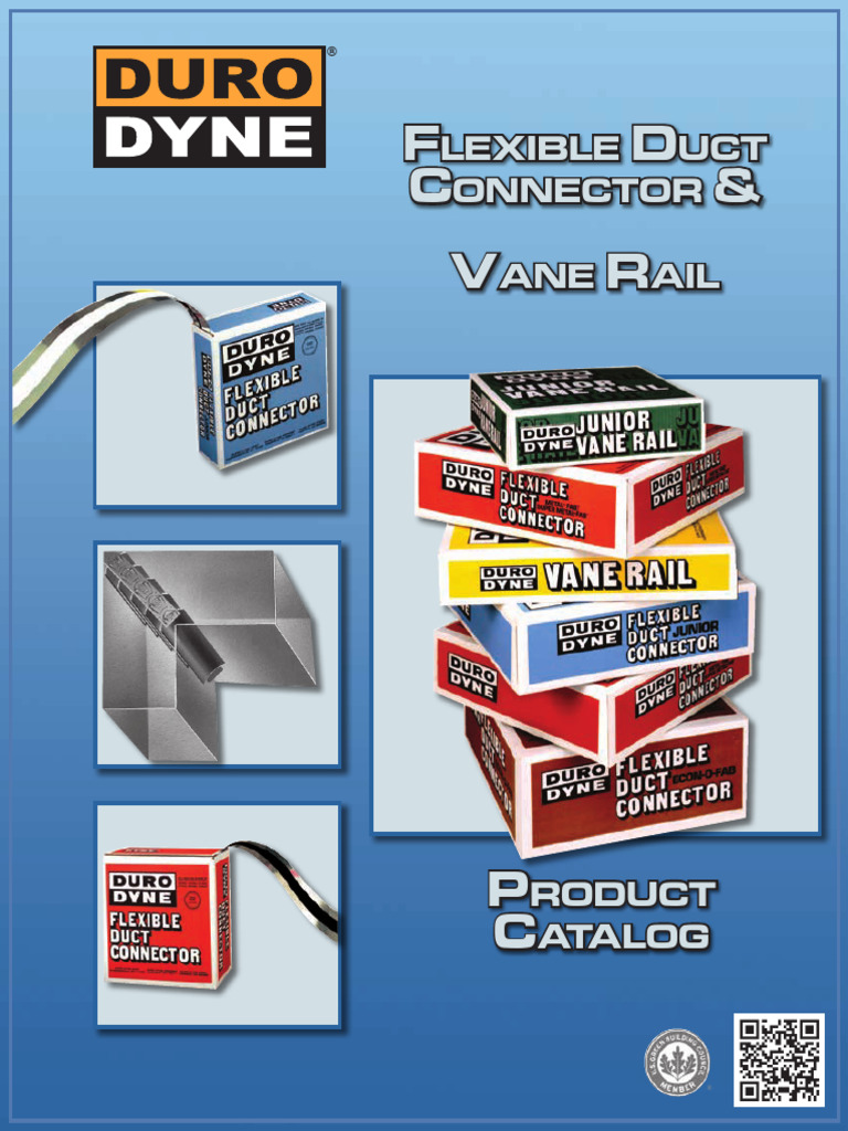 Duro Dyne Flexible Duct Connector Catalog | PDF | Duct (Flow ...