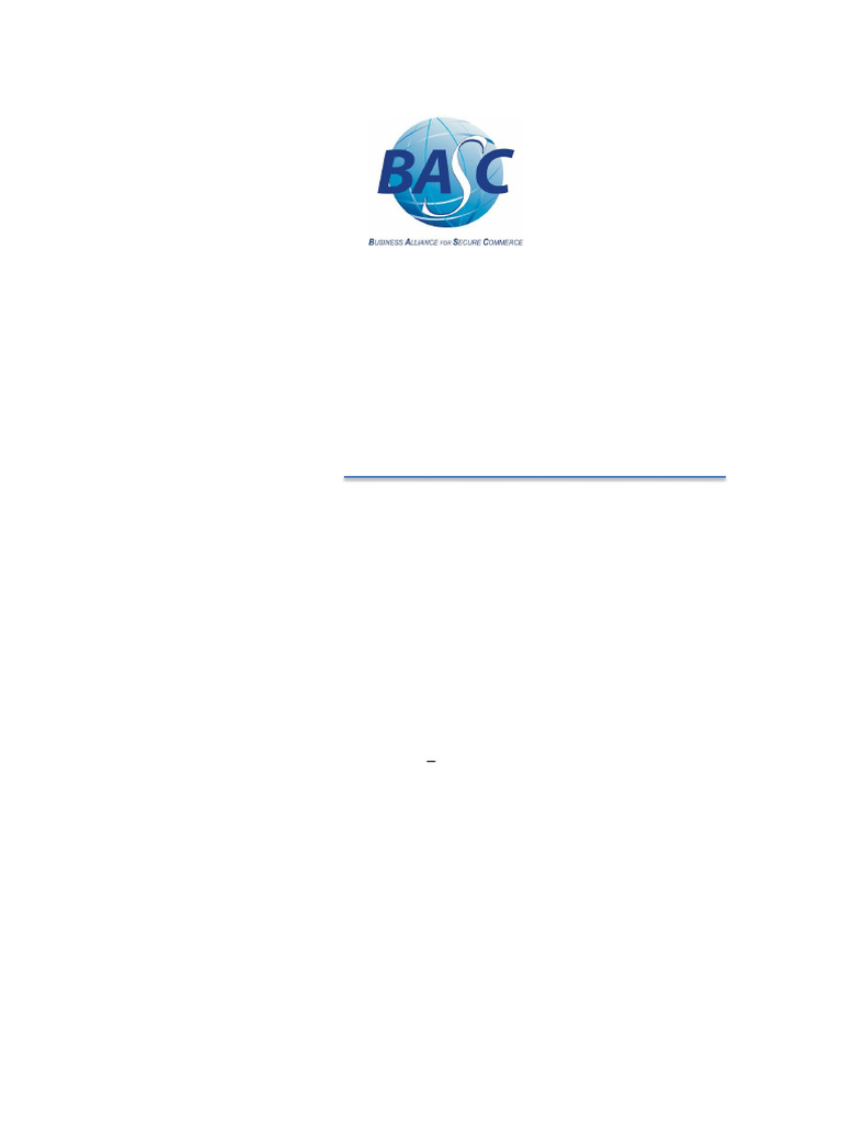 Estandar Internacional Basc 6.0.1 | PDF | La seguridad informática ...