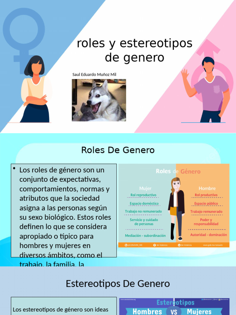 Roles y Estereotipos de Genero | PDF
