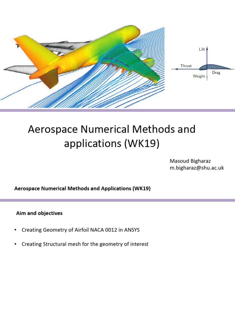 NACA 0012 Airfoil Geometry Creation Guide | PDF | Airfoil | Vehicle Design